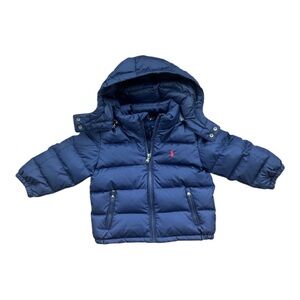 Polo Ralph Lauren Navy Puffer Jacket